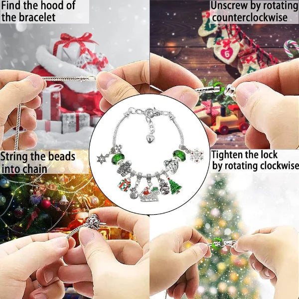 24-teiliges DIY-Adventskalender-Armbandset 2