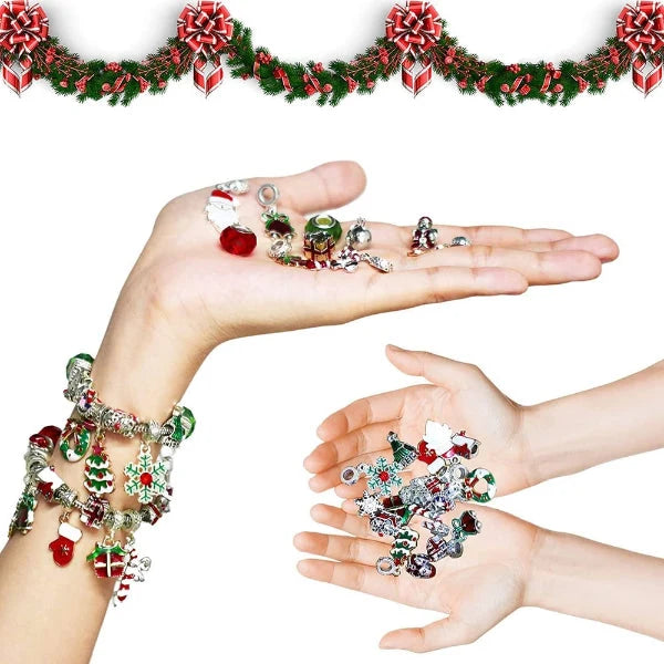 24-teiliges DIY-Adventskalender-Armbandset 4