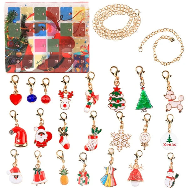 24-teiliges DIY-Adventskalender-Armbandset 6