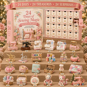 24 Tage Nähzauber-Adventskalender – 24 sammelbare Nähminiaturen für Bastler, Quilter und Nähbegeisterte 4