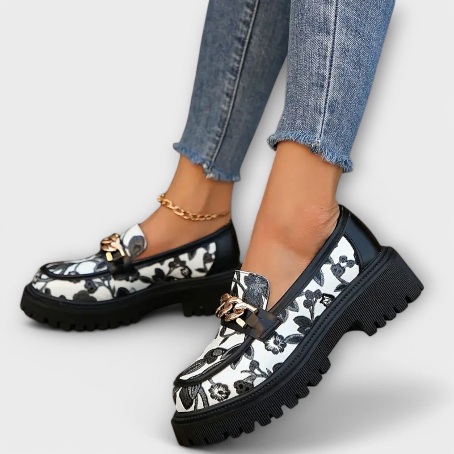 Sandra - Klassische Retro-Mokassins mit Stil
