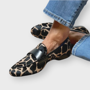 Camila | Mokassins im Leopardenmuster