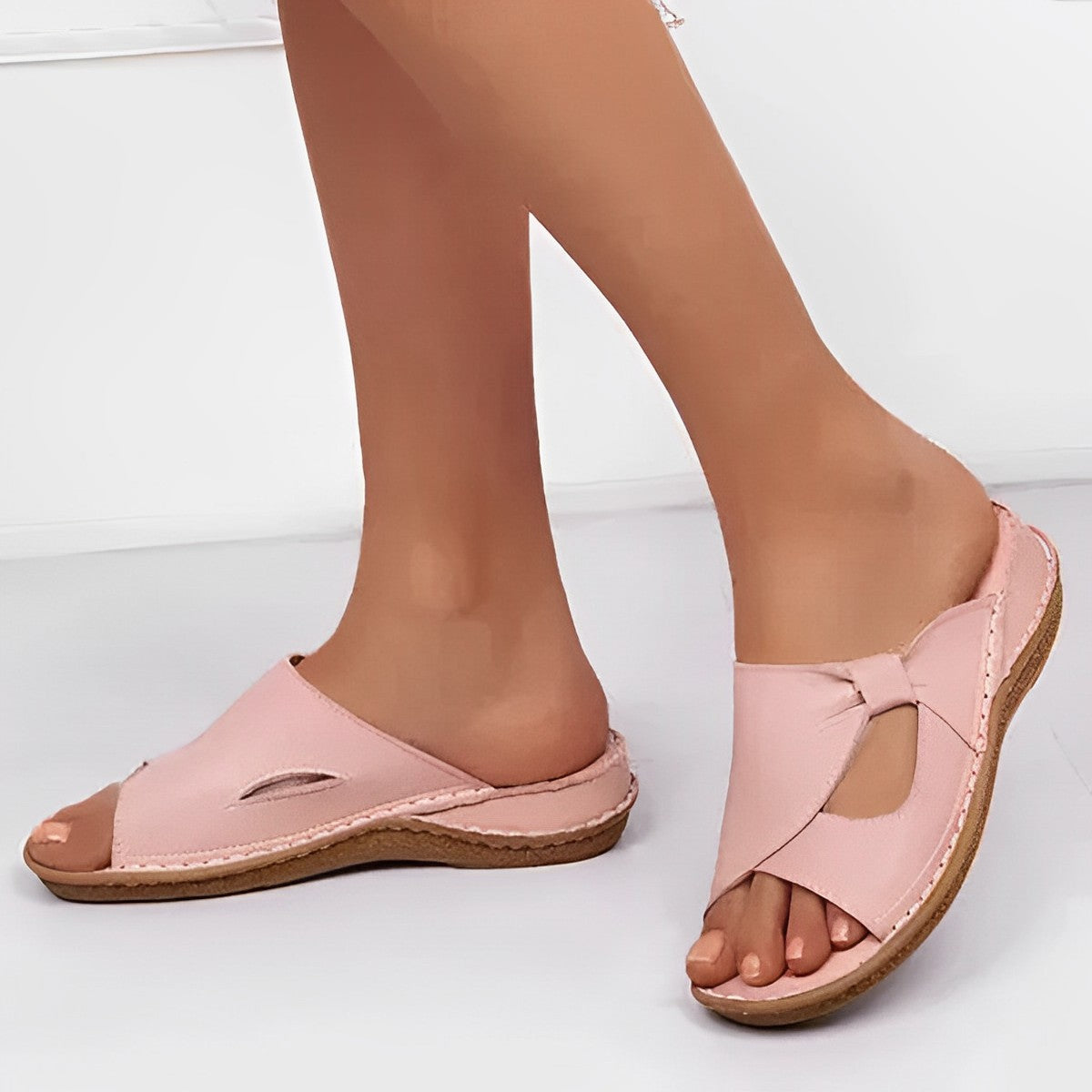 Damen Sandalen mit verstellbare Riemli | Offeni Form für Alltag