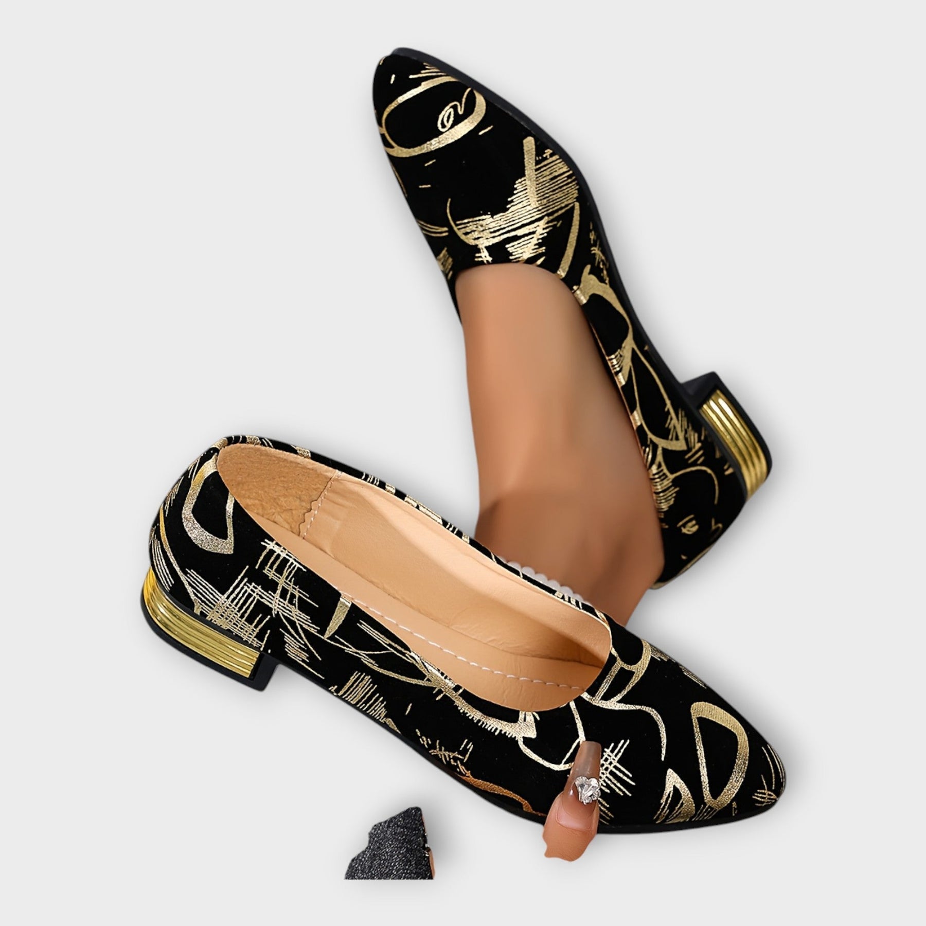 Elegante Ballerinas mit Raffinierten Details
