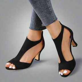 Heidrun | Elegante und bequeme Sandalen mit hohen Absätzen