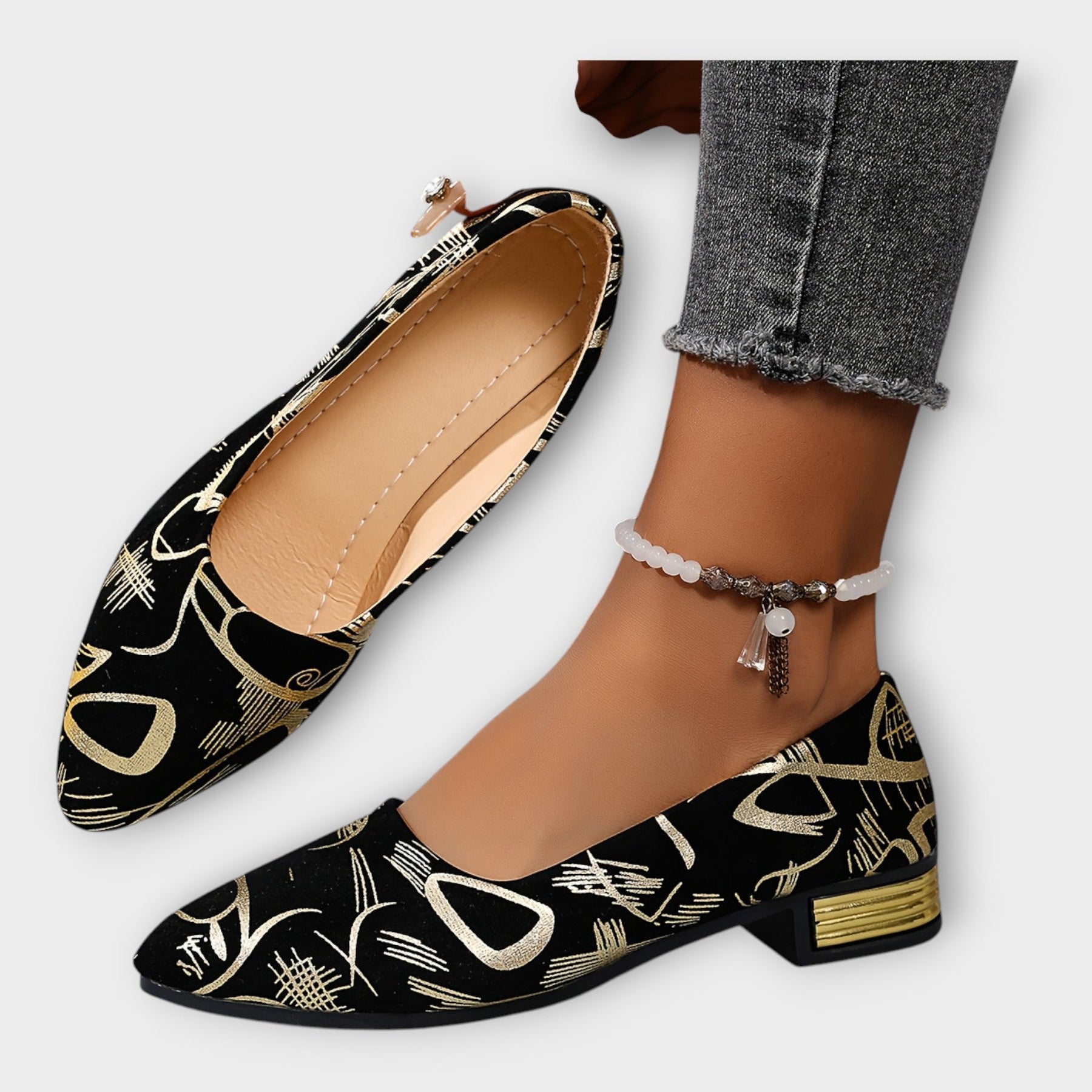 Elegante Ballerinas mit Raffinierten Details