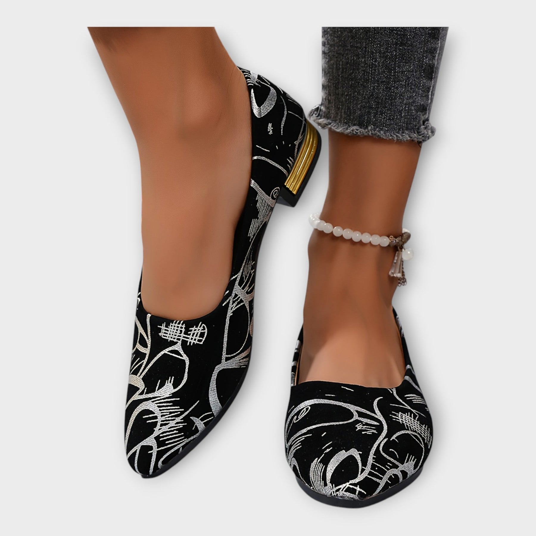 Elegante Ballerinas mit Raffinierten Details