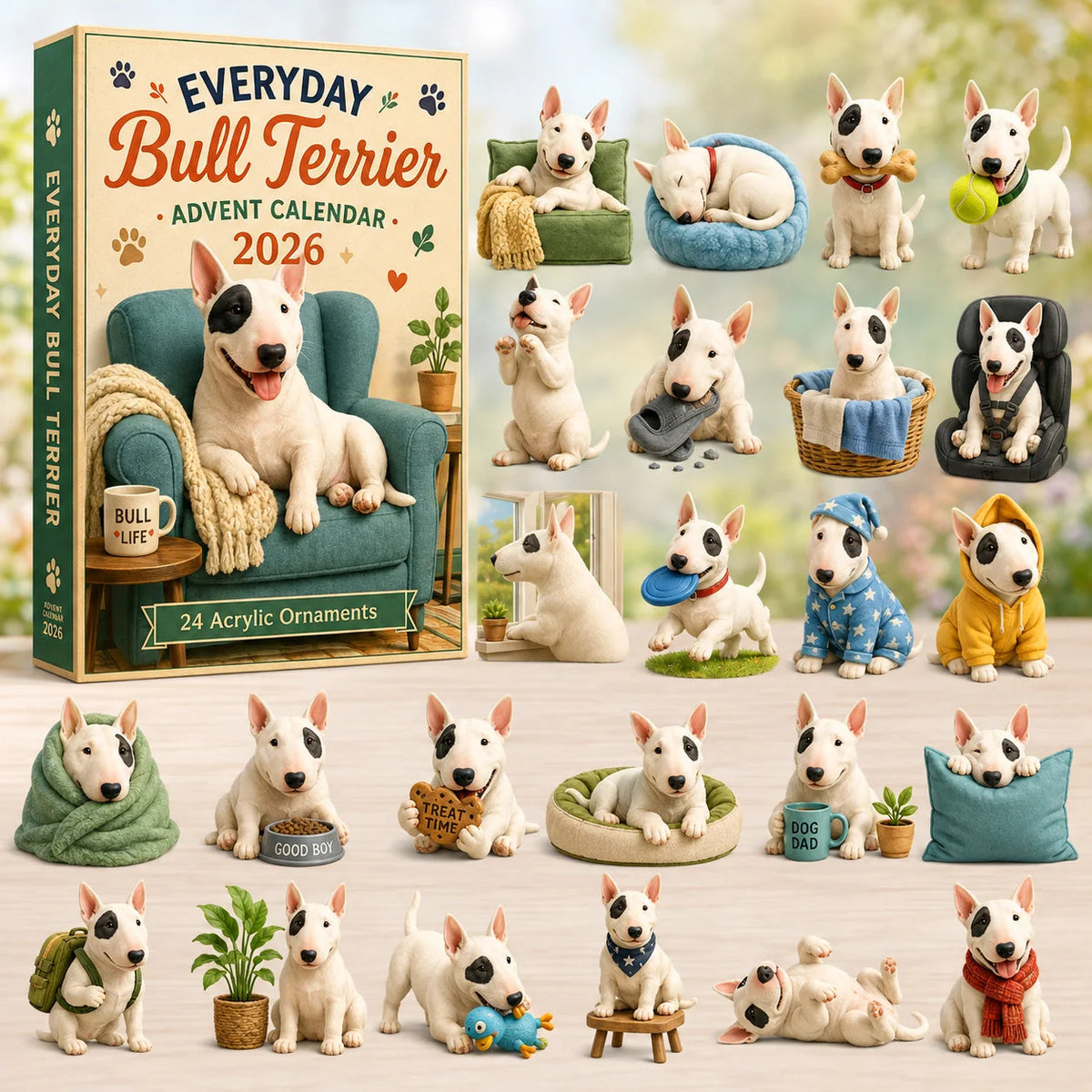 Adventskalender „Alltags-Bullterrier“ 2026 – 24-tägiger festlicher Countdown 0