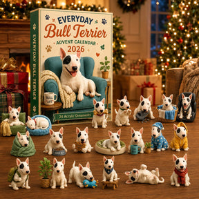 Adventskalender „Alltags-Bullterrier“ 2026 – 24-tägiger festlicher Countdown 1