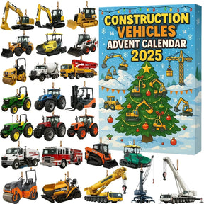 🚜 Adventskalender für Baumaschinen 2025 0