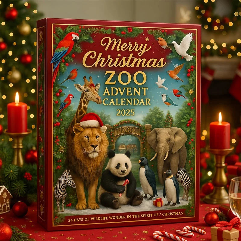 🦁 Adventskalender mit Zootieren 2025 0