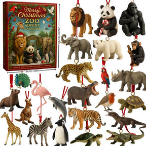 🦁 Adventskalender mit Zootieren 2025 1