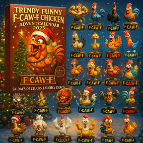 🐔 F-CAW-F Hühner-Adventskalender 2025 1
