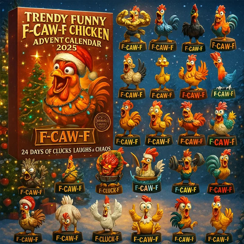 🐔 F-CAW-F Hühner-Adventskalender 2025 1