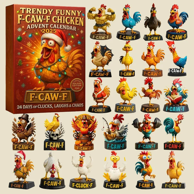 🐔 F-CAW-F Hühner-Adventskalender 2025 5