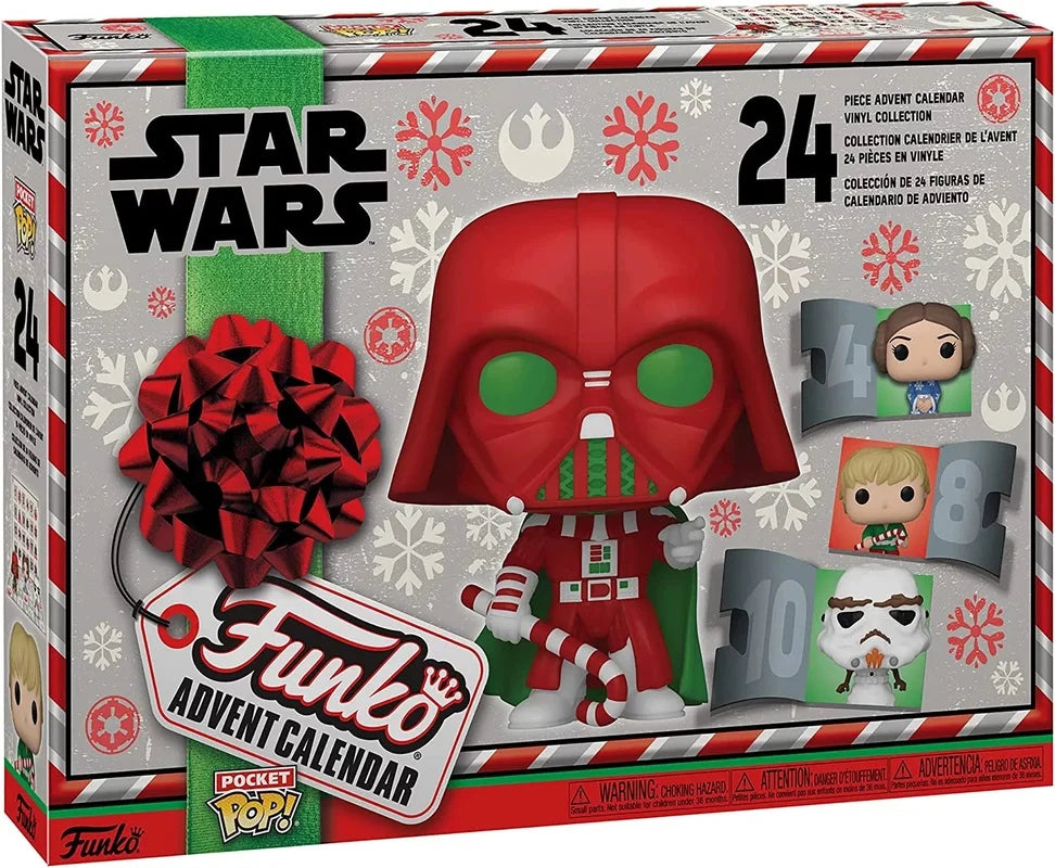 Funko 24 Tage Überraschungs-Adventskalender mit Marvel, Pokémon oder Star Wars 2