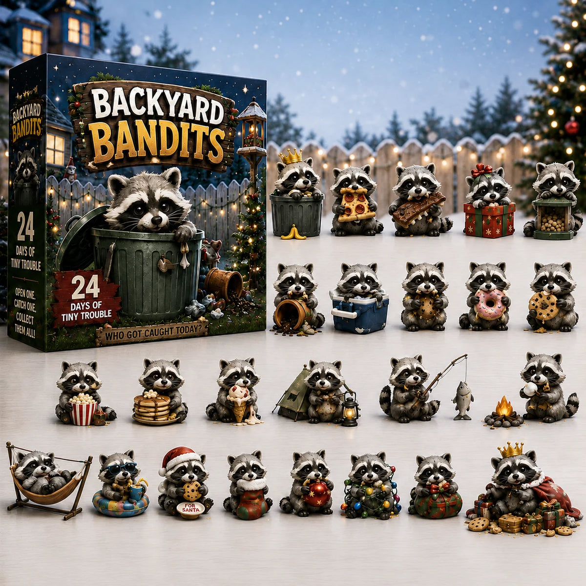 🦝 Hinterhofbanditen-Adventskalender – 24 Tage voller kleiner Ärgernisse 0