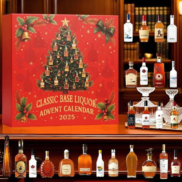 Klassischer Adventskalender mit Alkohol 2025 2