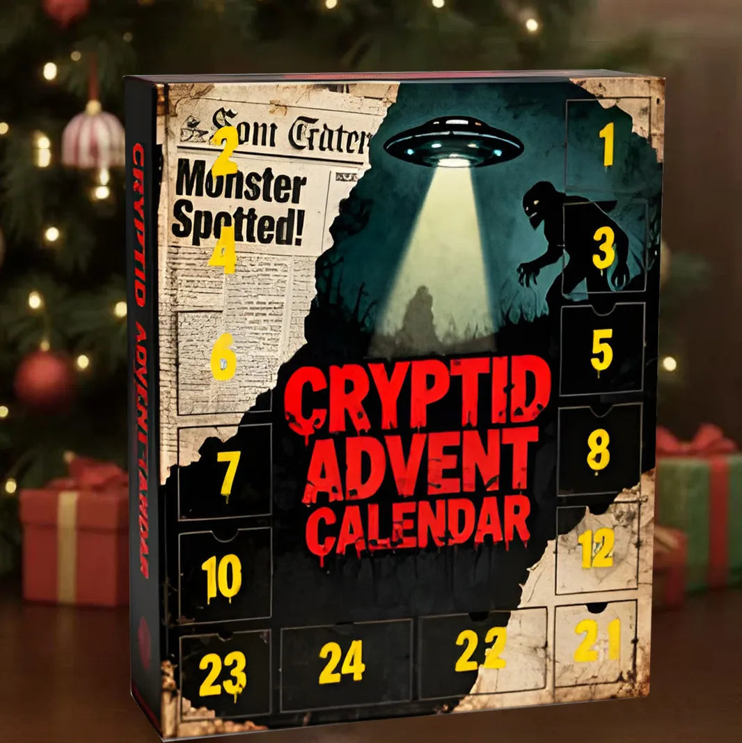 🦍🛸 Kryptiden-Adventskalender 2025 – Entdecke das Unbekannte zu Weihnachten 🎁👽 0