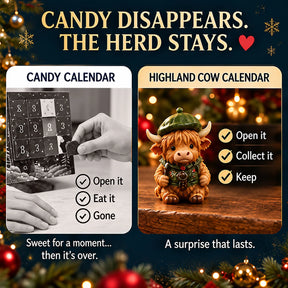 ⏳ Letzter Tag: 49 % Rabatt – 🐮 24-tägiger Adventskalender mit Hochlandrindern 6