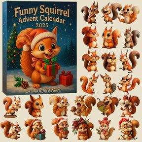 🐿️🎁 Lustiger Eichhörnchen-Adventskalender 2025 5