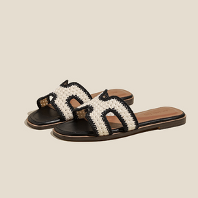 ÉLISE RAPHIA | ELEGANTE SANDALEN