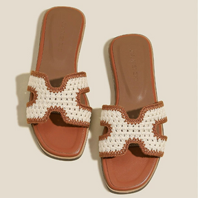ÉLISE RAPHIA | ELEGANTE SANDALEN