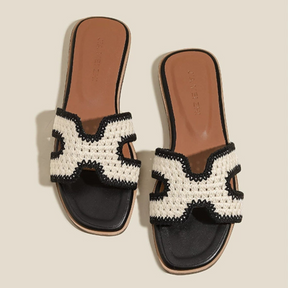 ÉLISE RAPHIA | ELEGANTE SANDALEN