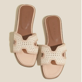 ÉLISE RAPHIA | ELEGANTE SANDALEN