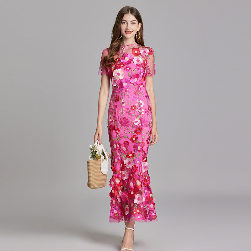 Damen Maxikleid ohne Ärmel | Gerade Passform in Maxilänge