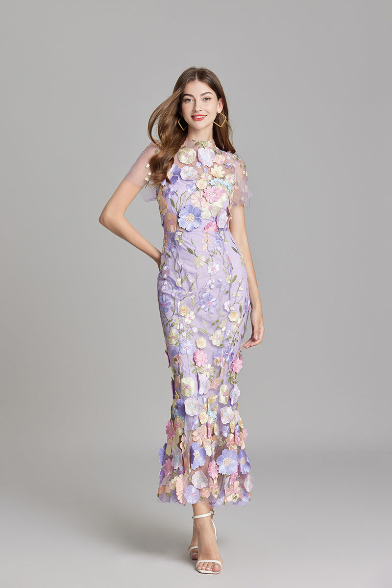 Damen Maxikleid ohne Ärmel | Gerade Passform in Maxilänge