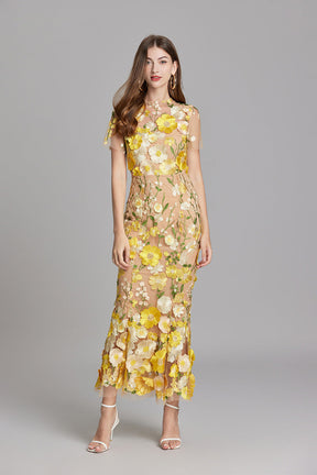 Damen Maxikleid ohne Ärmel | Gerade Passform in Maxilänge