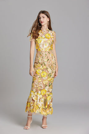 Damen Maxikleid ohne Ärmel | Gerade Passform in Maxilänge