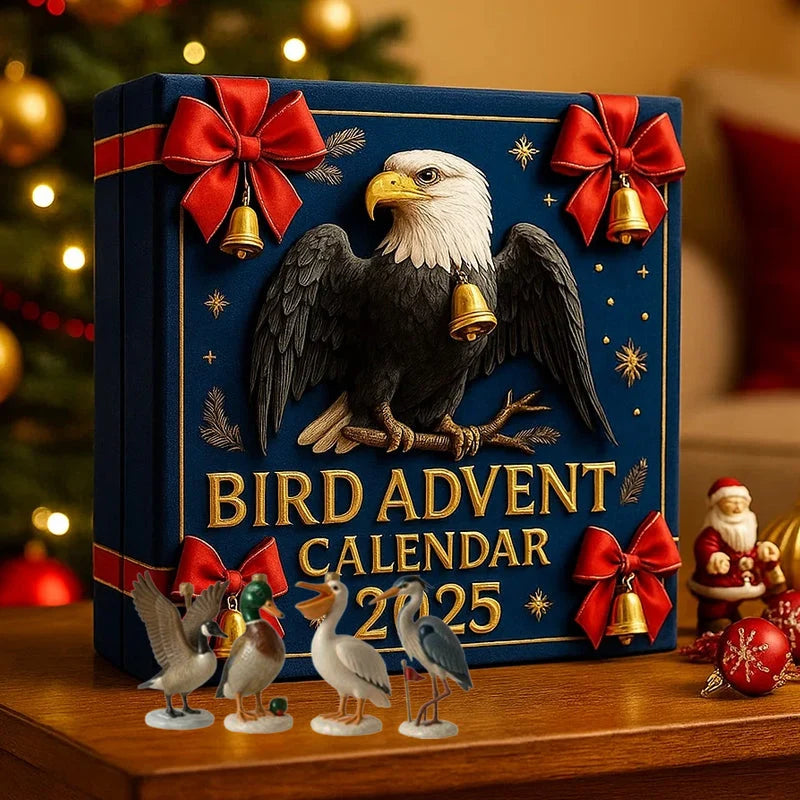 🐦 Vogel-Adventskalender 2025 – Feder-Weihnachts-Countdown 🎄 3