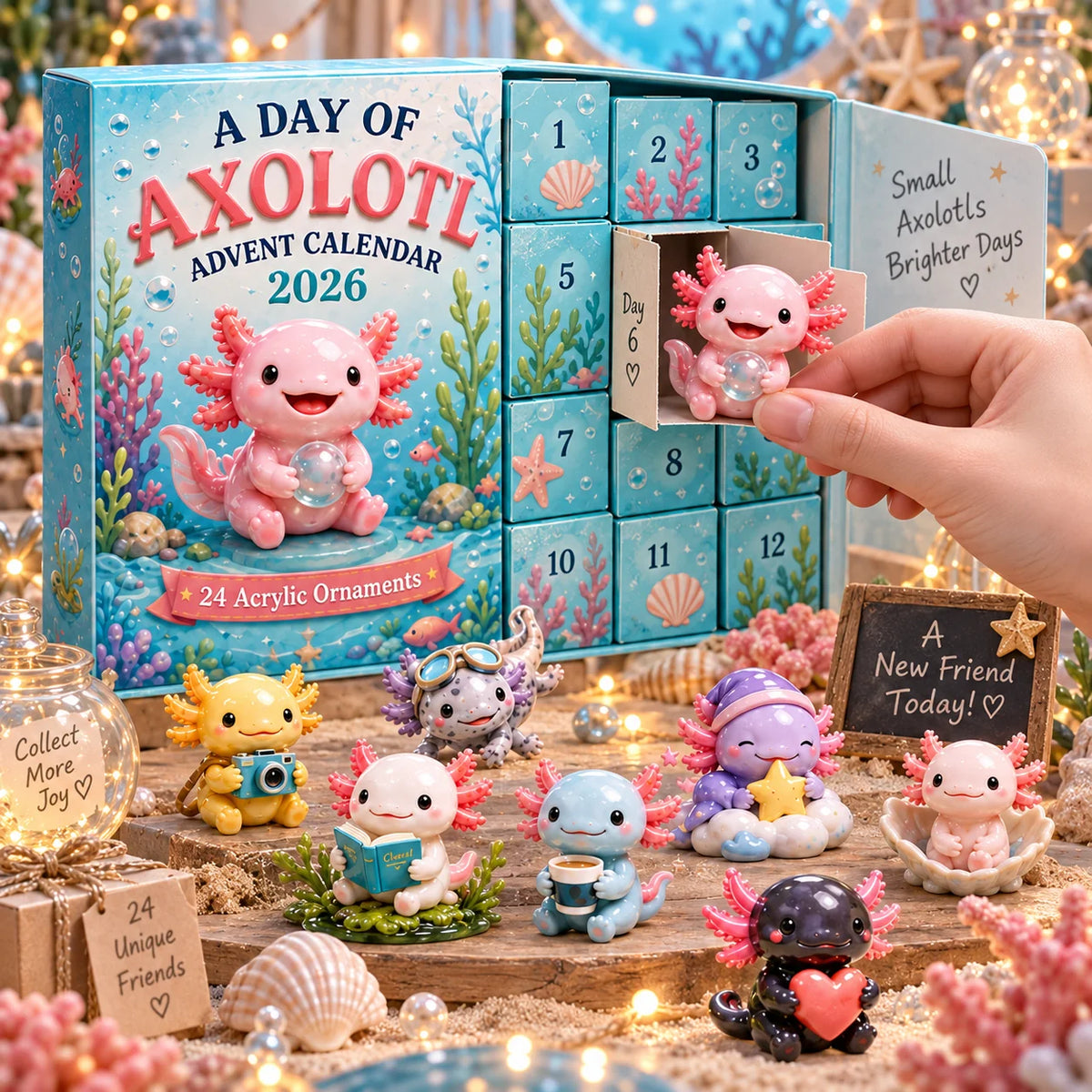 WEIHNACHTSANGEBOT: 49 % RABATT – A Day Of Axolotl Adventskalender 2026 1