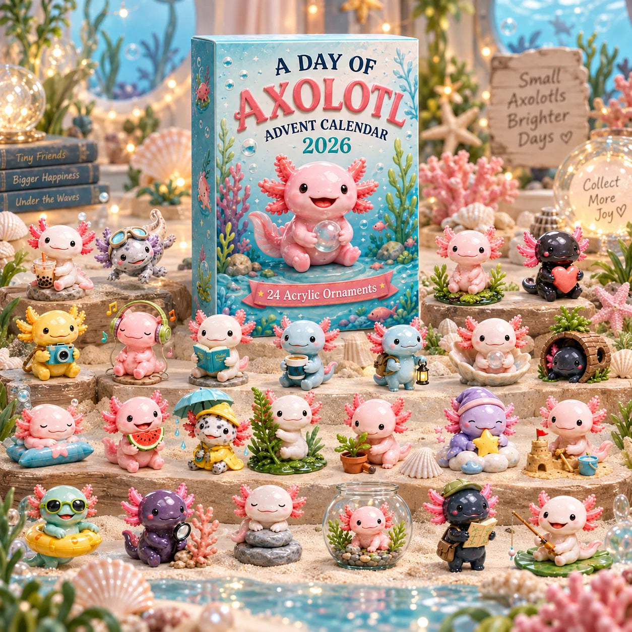 WEIHNACHTSANGEBOT: 49 % RABATT – A Day Of Axolotl Adventskalender 2026 4