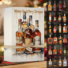 🥃 Whisky-Adventskalender (mit Dekoration) 🎄 0
