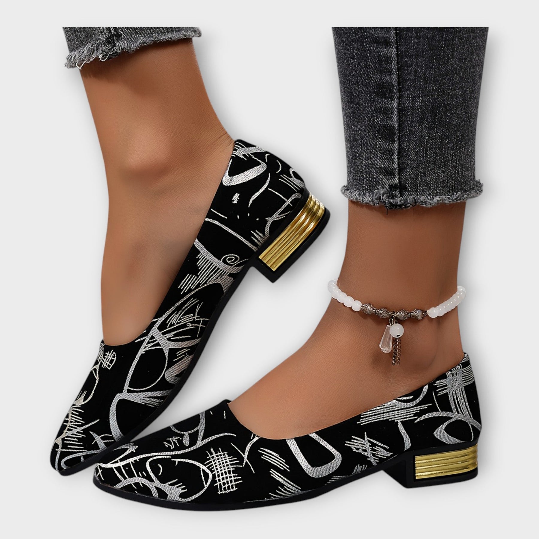 Elegante Ballerinas mit Raffinierten Details