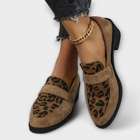 Camila - Elegante Leoparden Schuhe