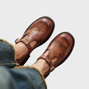 Alexandra - Elegante Leder Schuhe