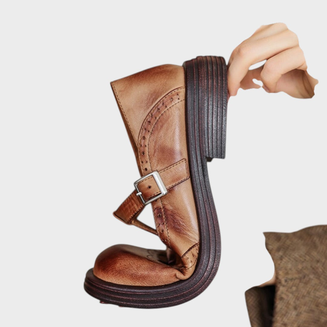 Alexandra - Elegante Leder Schuhe