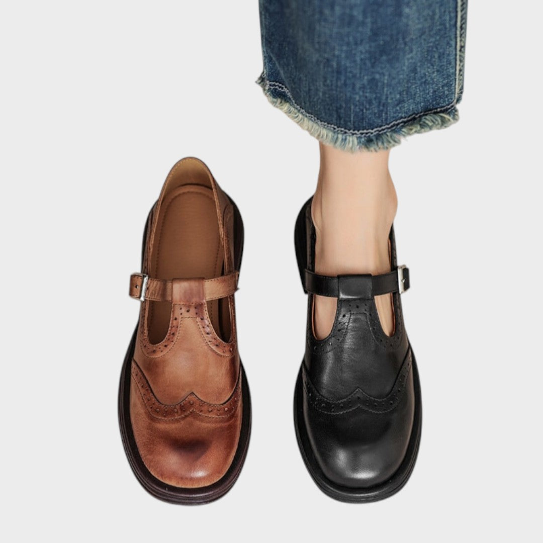 Alexandra - Elegante Leder Schuhe